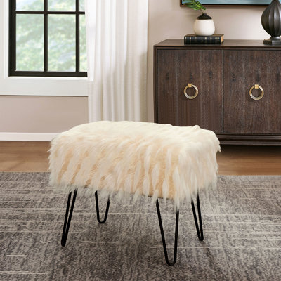 Lorence Upholstered Ottoman
