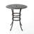 Corle Round Metal Outdoor Bar Table