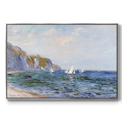 " Cliffs And Sailboats At Pourville, 1882 "