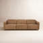 Canapé inclinable en cuir Doug