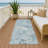 Machine Washable Indoor/Outdoor Chantille ACN2616 Floral Rug-1767427028-1767427029