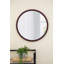 Miroir mural 20 "avec cadre en bois-1231507507