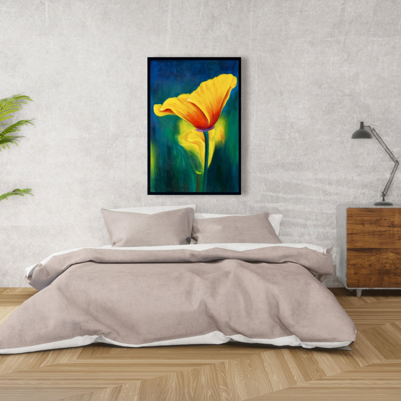 «Superb Contrast Flowers» sur toile, H 36 po x l 24 po