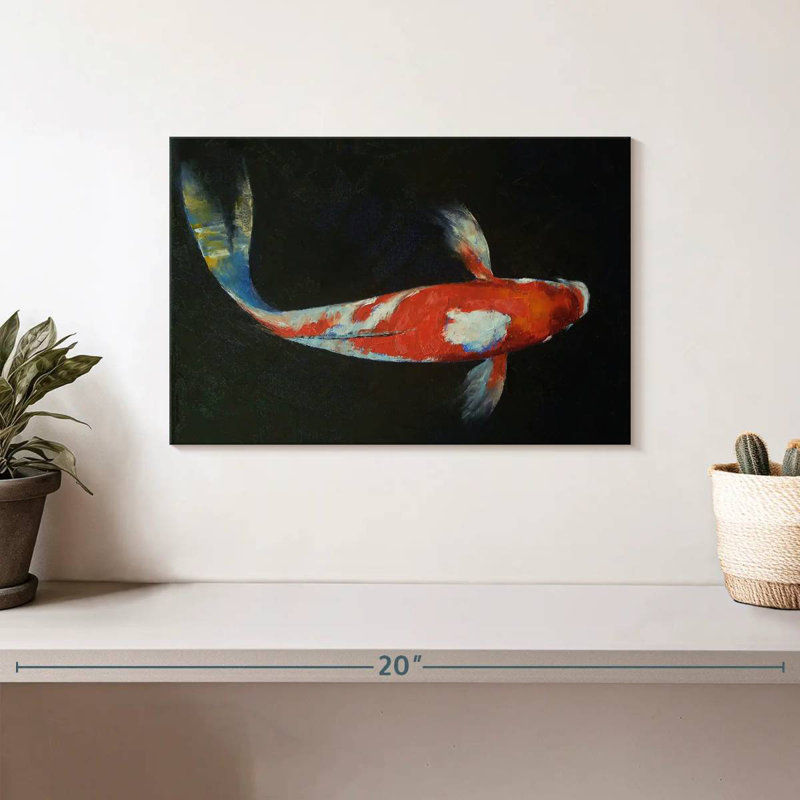 Brampt Koi, 8" H x 12" W