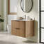 Meuble-lavabo flottant 24 po avec évier intégré en acrylique et tiroirs à fermeture en douceur 24 po Modern-412740980-412740978