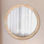 Huldar Glass Flat Wall Mirror