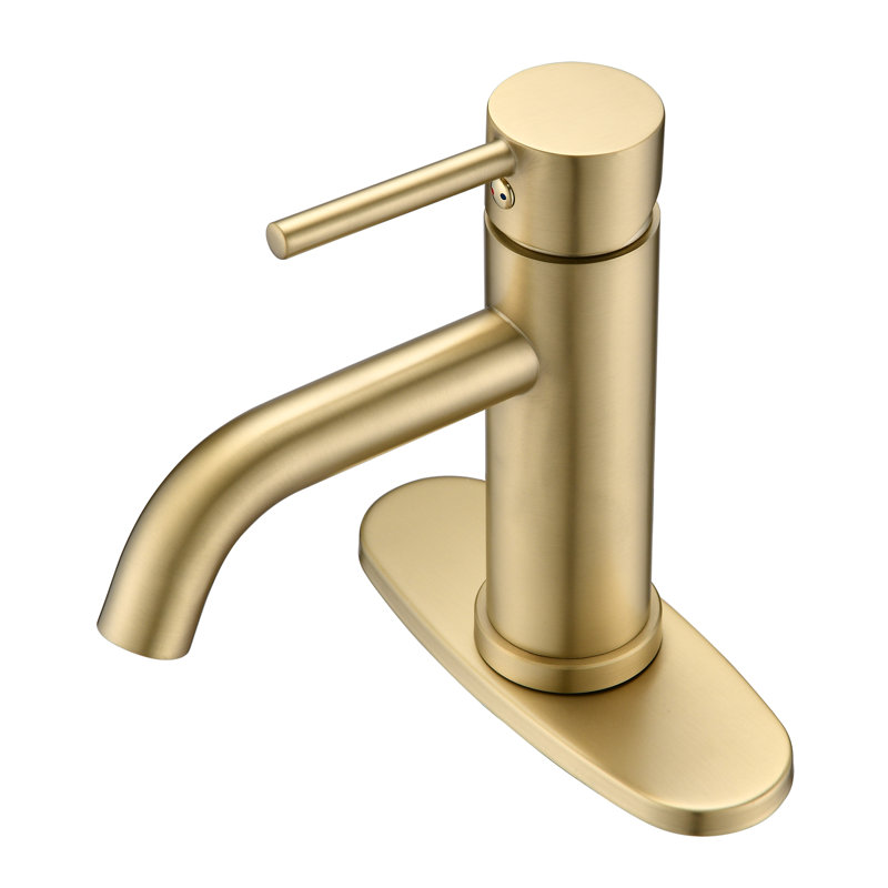 Robinet de salle de bain à un trou