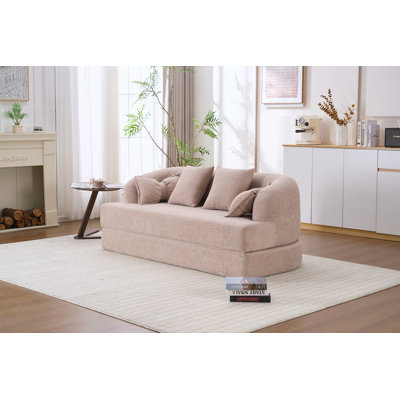 Boneless 70 Inch Folding Couch Convertible Compressed Sleeper Sofabed