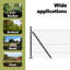 Welded Wire Fence With 7 Flanged Posts Steel-505415752-505415800