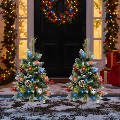 2.13' H Artificial Pine Christmas Tree