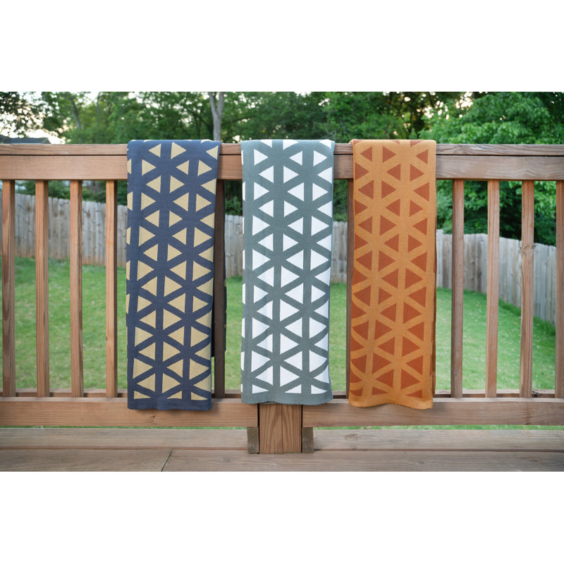 Prism 45" x 70" Throw Blanket, Topaz