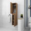 Armoire latérale en armoire flottante de 12 pouces avec porte à fermeture en douceur-1786341539