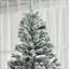 7.5' Flocked Artificial Christmas Tree-2123424312-2123424318-2123424319