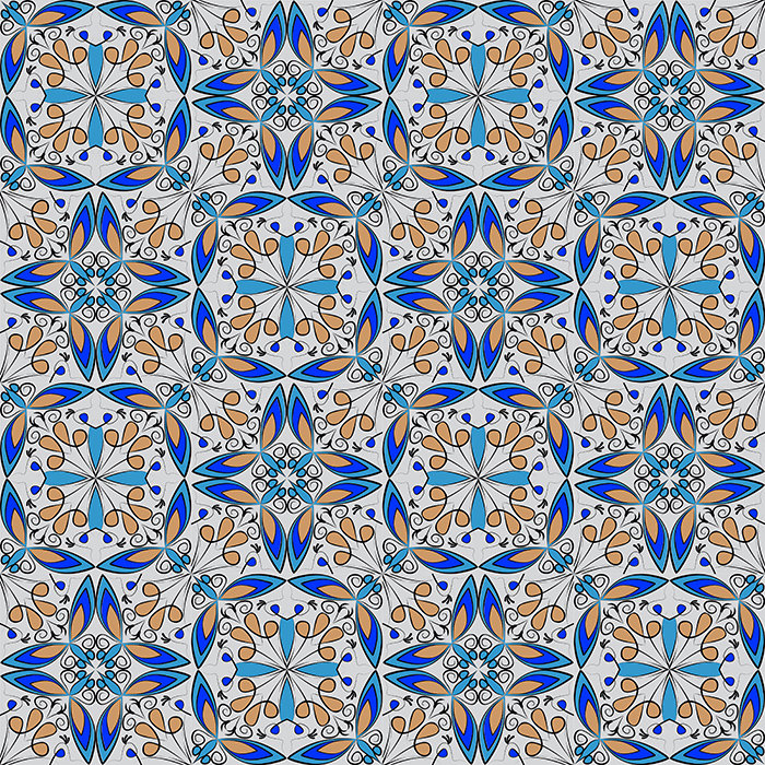 Annagret Matte Peel and Stick Mural, 208 x 146cm
