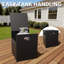 Outdoor 50000 BTU Propane Steel Fireplace