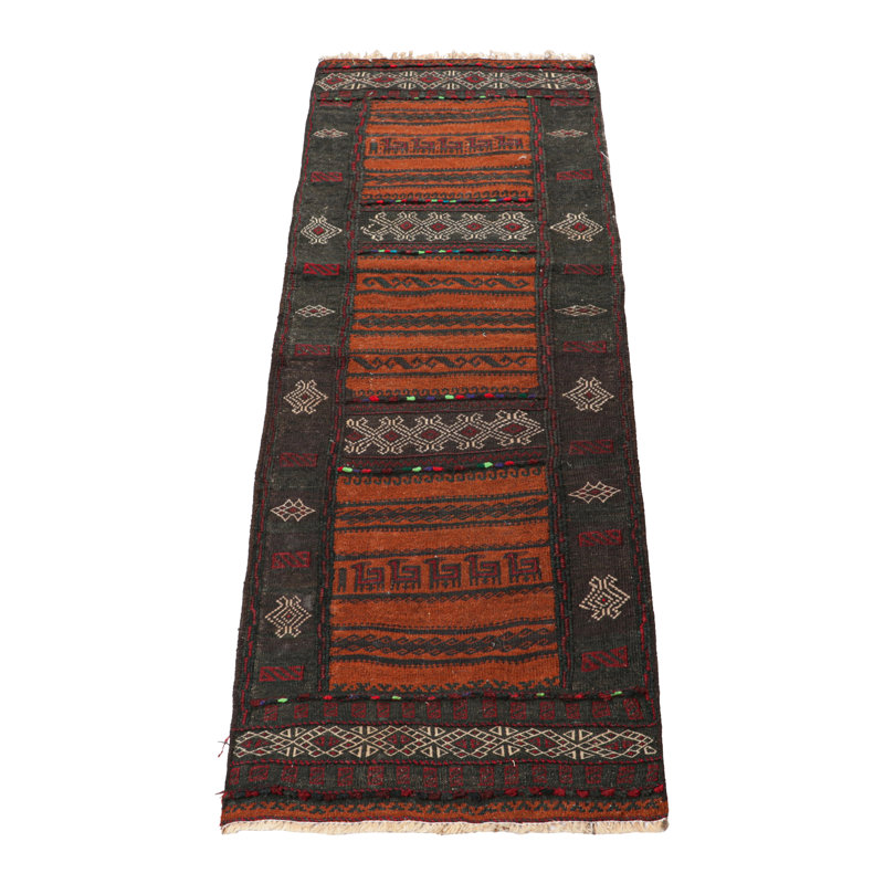 Hand Knotted Wool Area Rug