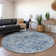 Premium Machine Washable Prisco Navy Rug