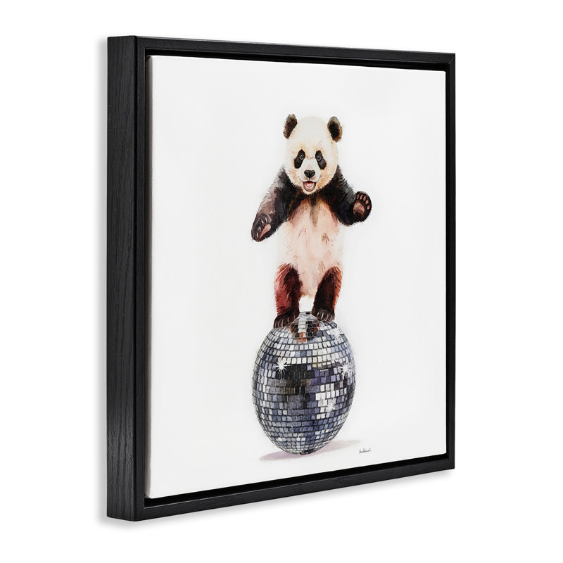 Jet Black Floater Frame, 18" H x 18" W