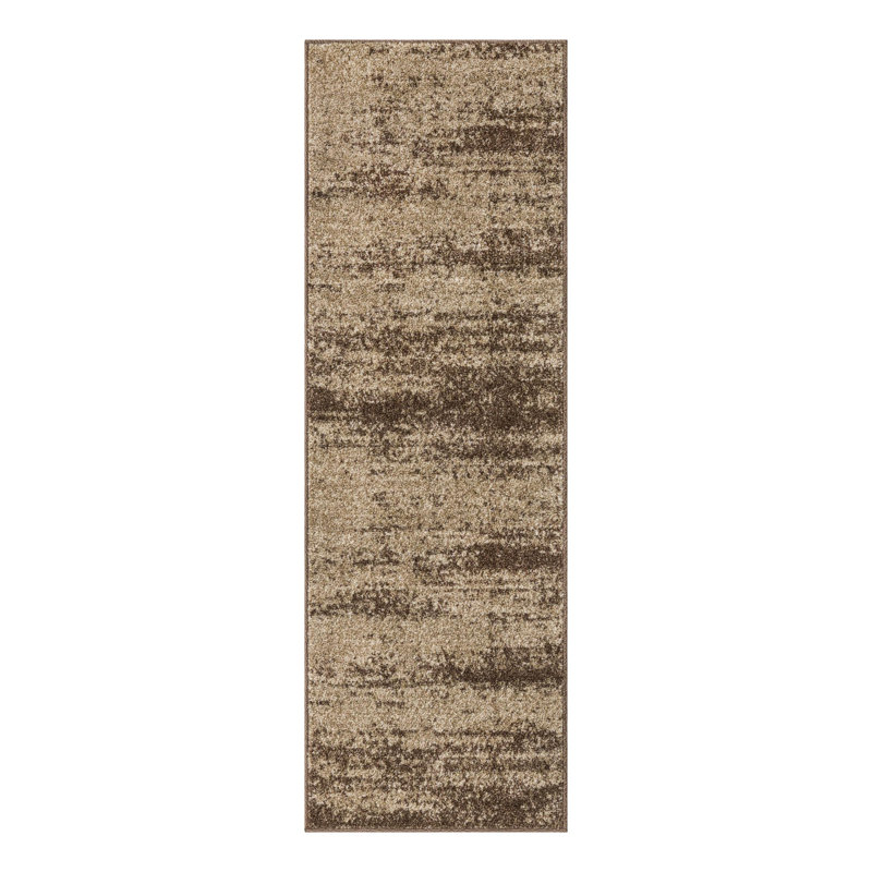 Tapis brun Arendtsville, Tapis de couloir 2 pi x 6 pi 1 po