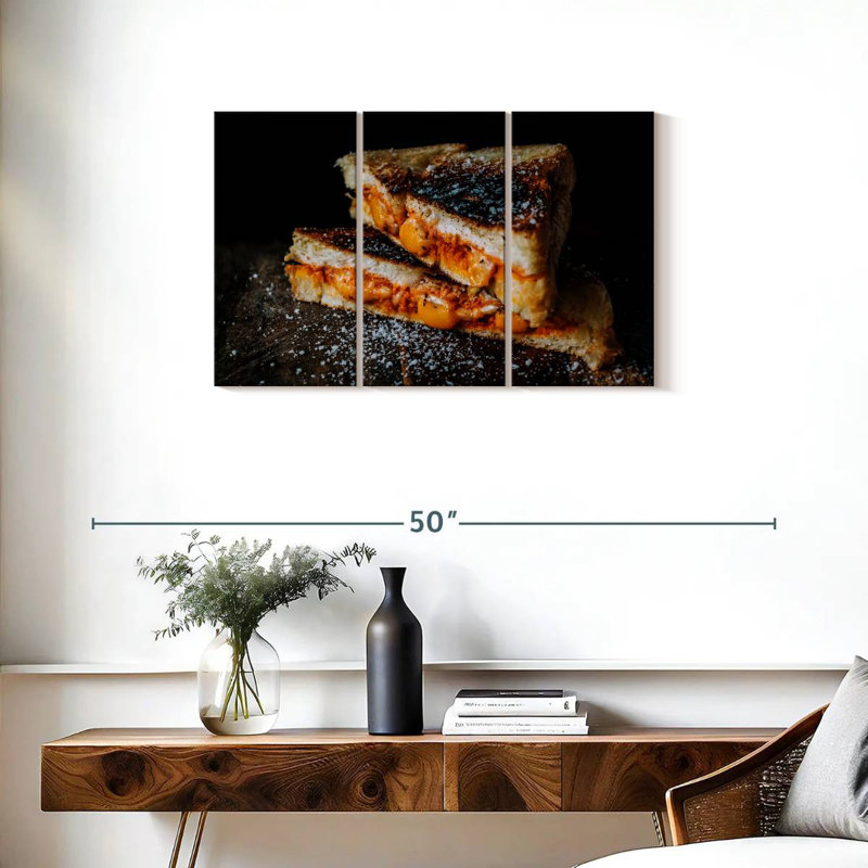 Yarlin Grilled Cheese, 20" H x 33" W