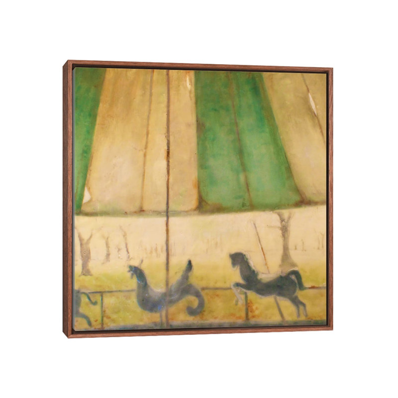 Autumn Ride, 45.72 cm H x 45.72 cm W x 4.445 cm D, Classic Wood