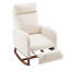 Chaise berçante avec repose-pieds Teedy-227987057