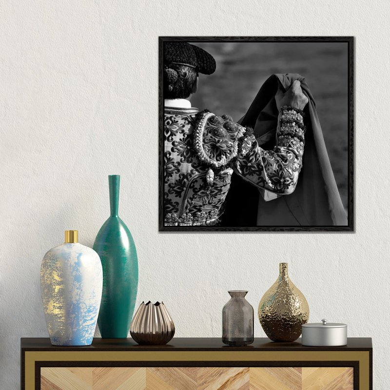 Resolute by Didier Guibert - Gallery-Wrapped Canvas Giclée on Canvas, 45.72 cm H x 45.72 cm W, Black Floater Framed