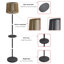 Lampe solaire sur pied 63 "d'extérieur 100 / 200LM à intensité variable-133245303