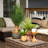 Myrina Wood Tabletop Candlestick