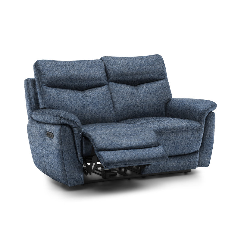Holland 2 Seater Manual Recliner, Sky