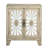 Console Table, With Mirrored Doors