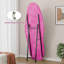 Miroir sur pied pleine longueur 63 po x 24 po irrégulier ondulé rose | Idée de cadeau-1887400762