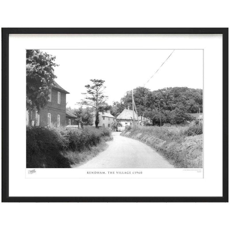 Rendham, the Village C1960 1 Piece Single Picture Frame Wall Art, 28cm H x 36cm W x 2.3cm D
