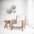 Solid Wood Accent Stool