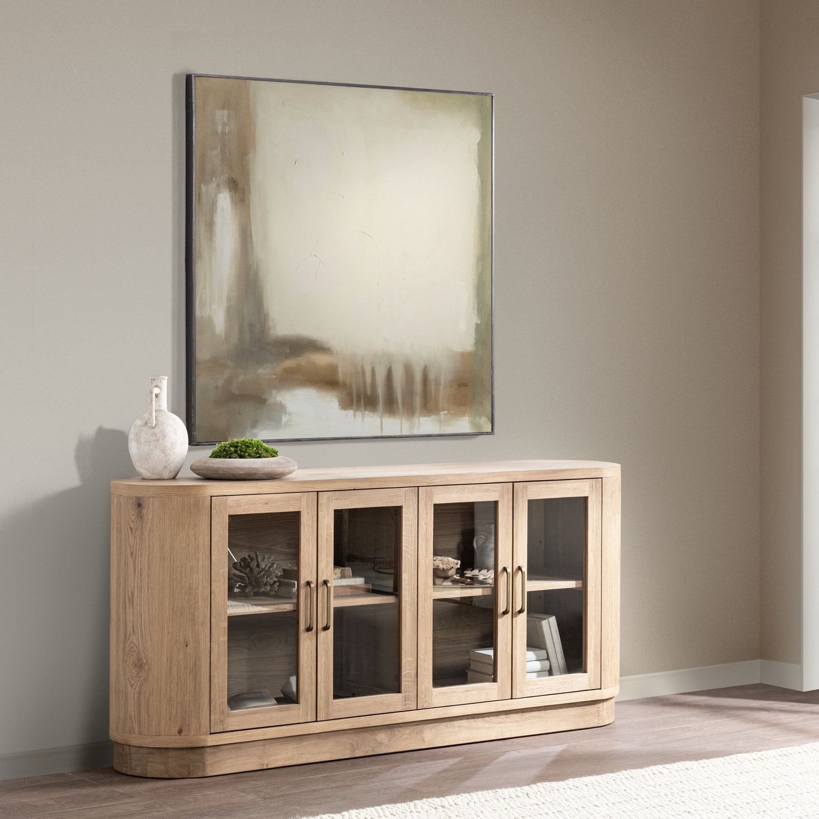 Vander Oak Sideboard, Coastal Haven