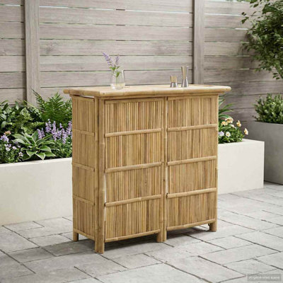 Rectangular Bamboo Outdoor , 115cm cm W 55cm cm D