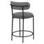 Chaise de comptoir rembourrée Concord Boucle (sans la table)-801186802