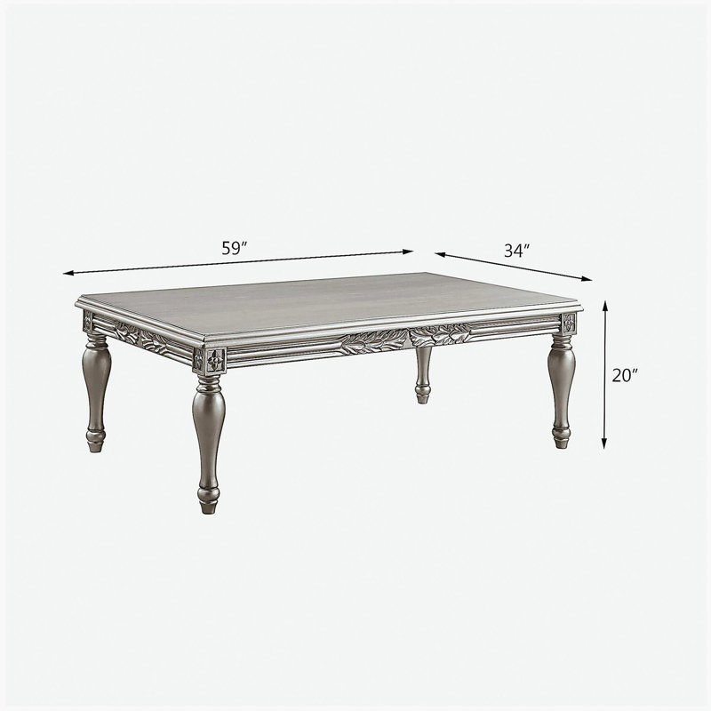 Platinum coffee table