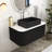 Wall-Mounted White Rectangular Ceramic Basin Bathroom Vanity-762538089-762538090