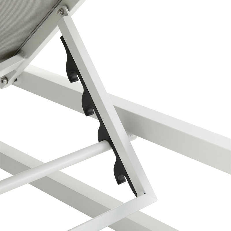 Chaise longue d'extérieur réglable à 5 niveaux, 1