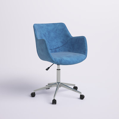 Chaise de travail en microfibre Cindy