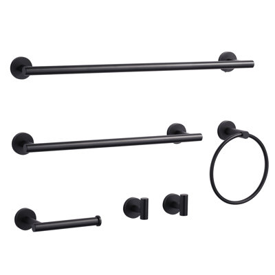 6 - Piece Bathroom Hardware Set