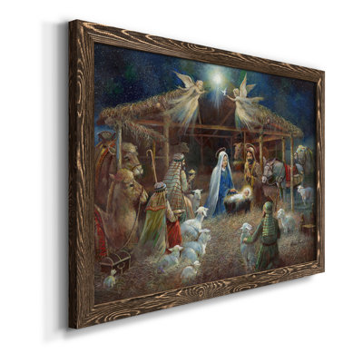" The Nativity " Painting Print
