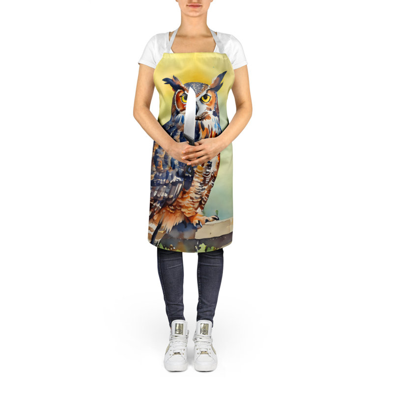 No Pattern Bib Apron