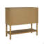 Commode d'appoint 2 tiroirs Naturel Voir ci-dessous