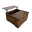 Table basse de rangement carrée avec plateau relevable Dahlquist Farmhouse-181593133