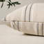 Housses de coussin décoratif 20 x 20 ensemble de 2 housses de coussin rayées en lin texturé Coussins décoratifs carrés pour canapé-lit, salon, décor de ferme, gris