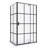 Lanelle 48'' W 75'' H Framed Rectangle Reversible Shower Enclosure