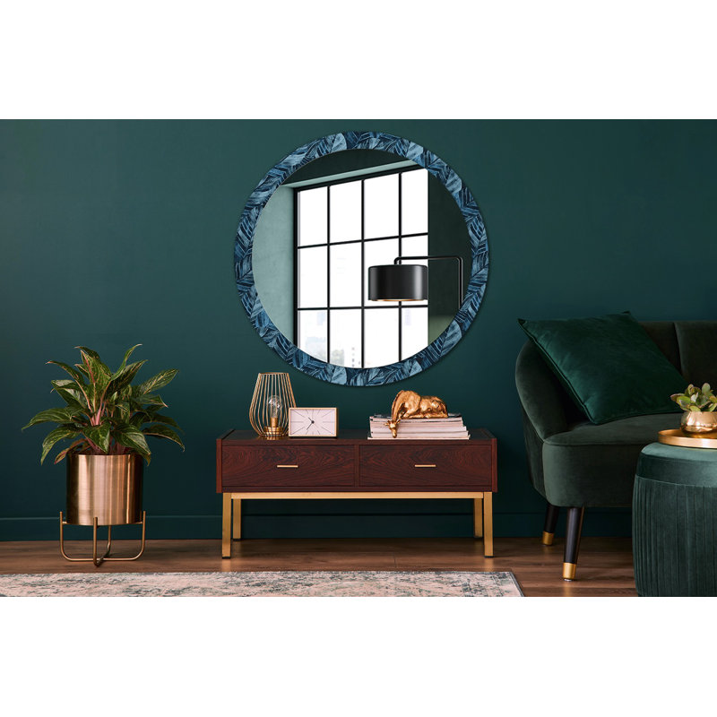 Huldar Glass Flat Wall Mirror