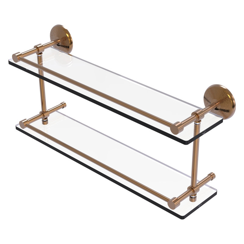 Étagère 2 pièces étagée Tilney, Bronze brossé